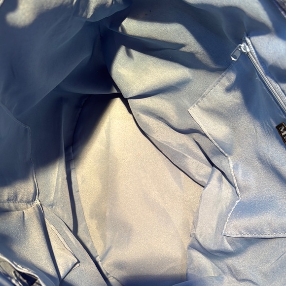 Nautical Blue Canvas Tote with Rope Handles - Picture 8 of 12